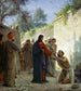 Le Christ guérit l'aveugle - Carl Bloch — vy av konstverket