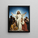 Le Christ Consolateur - Carl Bloch — inramlat konstverk på väggen