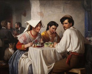Carl Bloch - In a Roman Osteria.webp