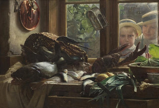 Carl Bloch - Still Life With Fish.webp