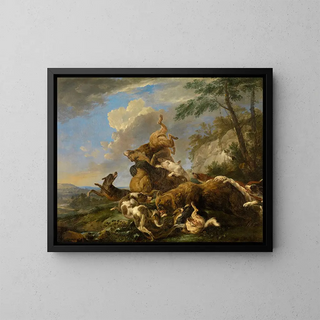 Carl Borromus Andreas Ruthart - Bear Hunt.webp