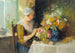 En Arrangering av blommor - Carl Duxa — vy av konstverket