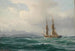 Maritim målning - Carl Emil Baagøe — vy av konstverket