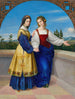 Les deux Léonore - Carl Ferdinand Sohn — vy av konstverket