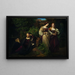 Torquato Tasso och de två Leonorerna - Carl Ferdinand Sohn — inramlat konstverk på väggen
