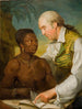 dubbelporträtt av Carl Bernhard Wadström 1746-1799 och prins Peter Panah - Carl Frederik von Breda — vy av konstverket