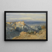 Alhambra Spanien - Carl Friedrich Heinrich Werner — inramlat konstverk på väggen