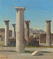 Les ruines de Pompéi - Carl Georg Enslen — vy av konstverket