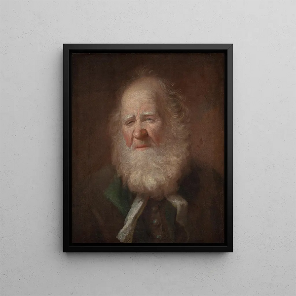 Portrait av Christian Jacobsen Drakenberg - Carl Gustaf Pilo — inramlat konstverk på väggen