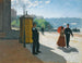 Soldater framför Nationalmuseum i Stockholm - Carl Hedelin — vy av konstverket