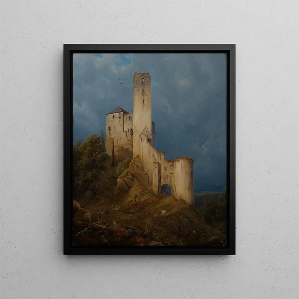 Carl Julius von Leypold - Burgruine.webp