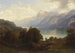 vid Vierwaldstättersee med utsikt över Pilatus-massivet - Carl Jungheim — vy av konstverket