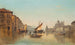 fartyg på Grand Canal i Venedig - Carl Kauffmann — vy av konstverket