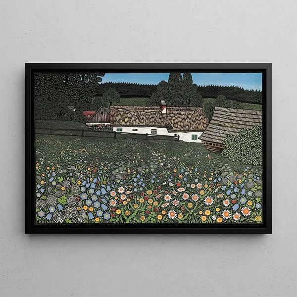 Carl Krenek - Bauernhof im Waldviertel.webp