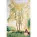 Reproduktion av målningen Under aspeträd - Carl Larsson