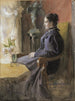 Eva Upmark 1852-1944 född Kindstrand - Carl Larsson — vy av konstverket