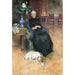Reproduktion av målningen Göthilda Fürstenberg - Carl Larsson