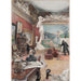 inomhus av Fürstenberg-galleriet - Carl Larsson — vy av konstverket