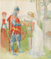 Lisana och Margon - Carl Larsson — vy av konstverket
