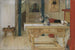 Repos dominical - Carl Larsson — vy av konstverket