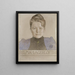 L'auteur Selma Lagerlöf - Carl Larsson — inramlat konstverk på väggen