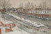 La glissoire à bois, scène d'hiver - Carl Larsson — vy av konstverket