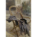 Reproduktion av målningen av rottingstol Studie för modern konst - Carl Larsson