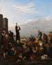 Efter stormfloden - Carl Ludwig Jessen — vy av konstverket