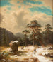 Ambiance hivernale - Carl Ludwig Scheins — vy av konstverket