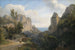 La Vallée du moulin près d'Amalfi - Carl Maria Nicolaus Hummel — vy av konstverket
