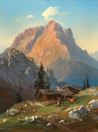 Staufen - Carl Millner — vy av konstverket