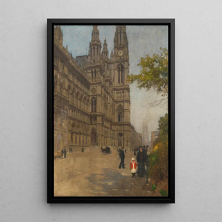 Carl Moll - Das neue Rathaus.webp