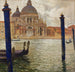 Santa Maria della Salute sedd från Grand Canal - Carl Moll — vy av konstverket