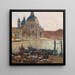 Santa Maria della Salute, Venedig - Carl Moll — inramlat konstverk på väggen