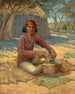 Orfèvre Navajo - Carl Moon — vy av konstverket