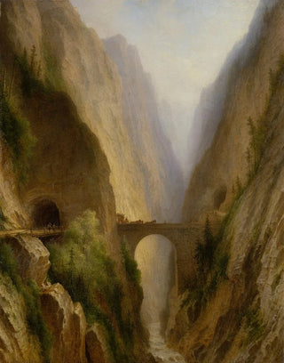 Carl Morgenstern - The Via Mala in Graubnden.webp