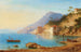 Vue de la côte amalfitaine - Carl Morgenstern — vy av konstverket