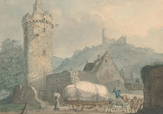 Carl Philipp Fohr - View of Weinheim on the River Neckar.webp