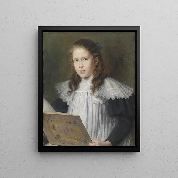 Carl Probst - Mdchenbildnis Gisela Probst.webp