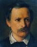 L'architecte Franz Beer 1804-1861 - Carl Rahl — vy av konstverket
