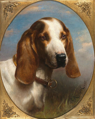Carl Reichert - A Hunting Dog.webp