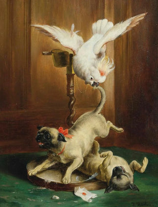 Carl Reichert - Pug pandemonium.webp