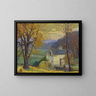 Carl Rudolph Krafft - White Barn.webp