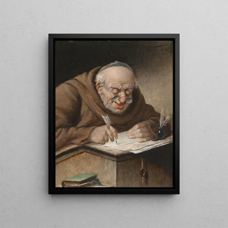 Carl Schleicher - Schreibender Mnch.webp