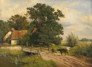 Carl Seibels - Return from the cattle market.webp