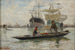 Barge de fruits à Venise Esquisse - Carl Skånberg — vy av konstverket