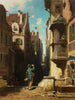 Le facteur - Carl Spitzweg — vy av konstverket