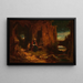 Ermite dans le crépuscule, L'Anachorète - Carl Spitzweg — inramlat konstverk på väggen