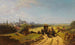 Promenad vid institutet - Carl Spitzweg — vy av konstverket