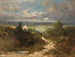Landskap med flod - Carl Spitzweg — vy av konstverket